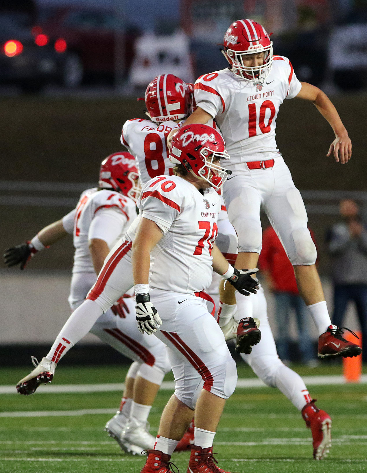 Crown Point at Lake Central football